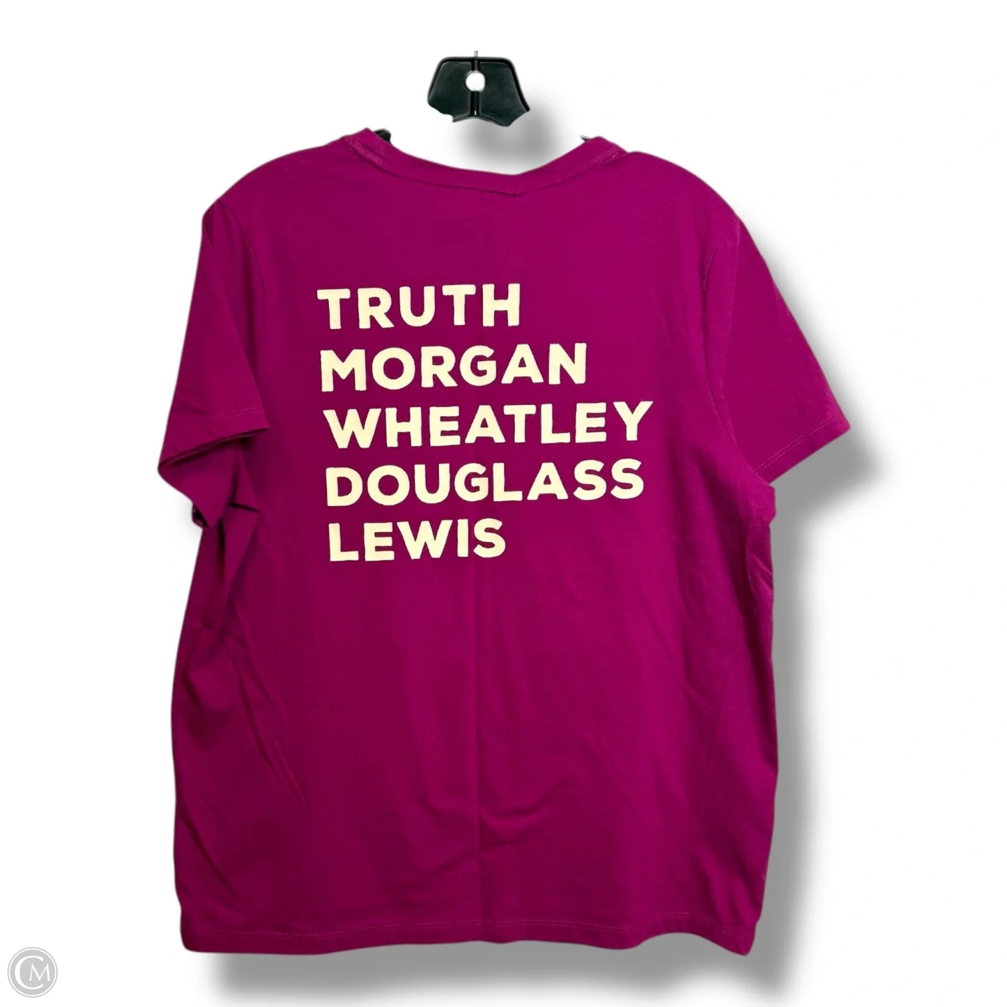 Top Short Sleeve Basic By Clothes Mentor In Pink, Size: M