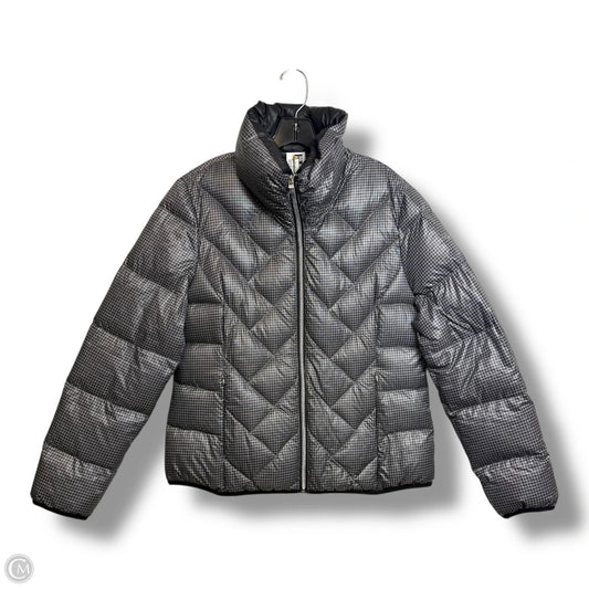 Jacket Puffer & Quilted By Guess In Grey, Size: Xl