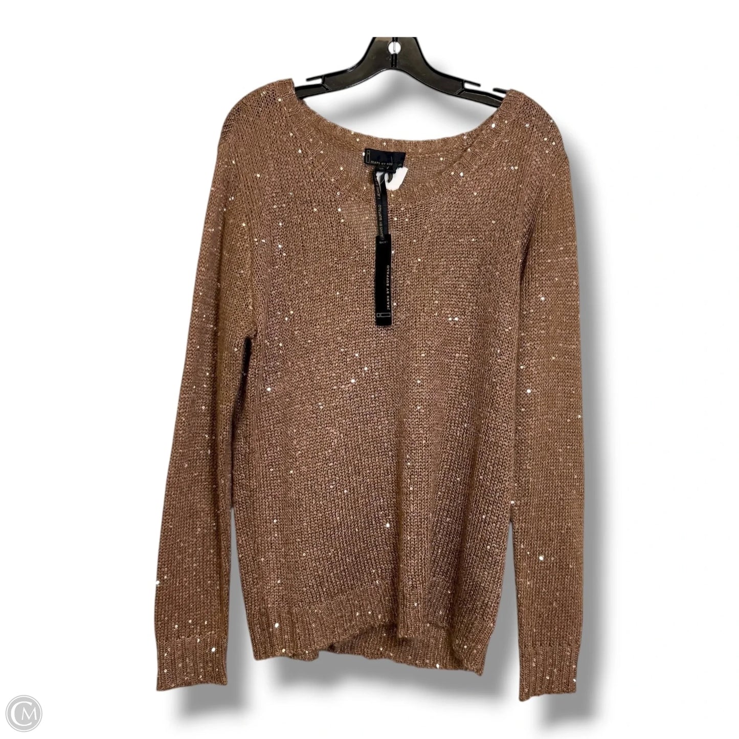 Sweater By Jeans By Buffalo In Copper, Size: L