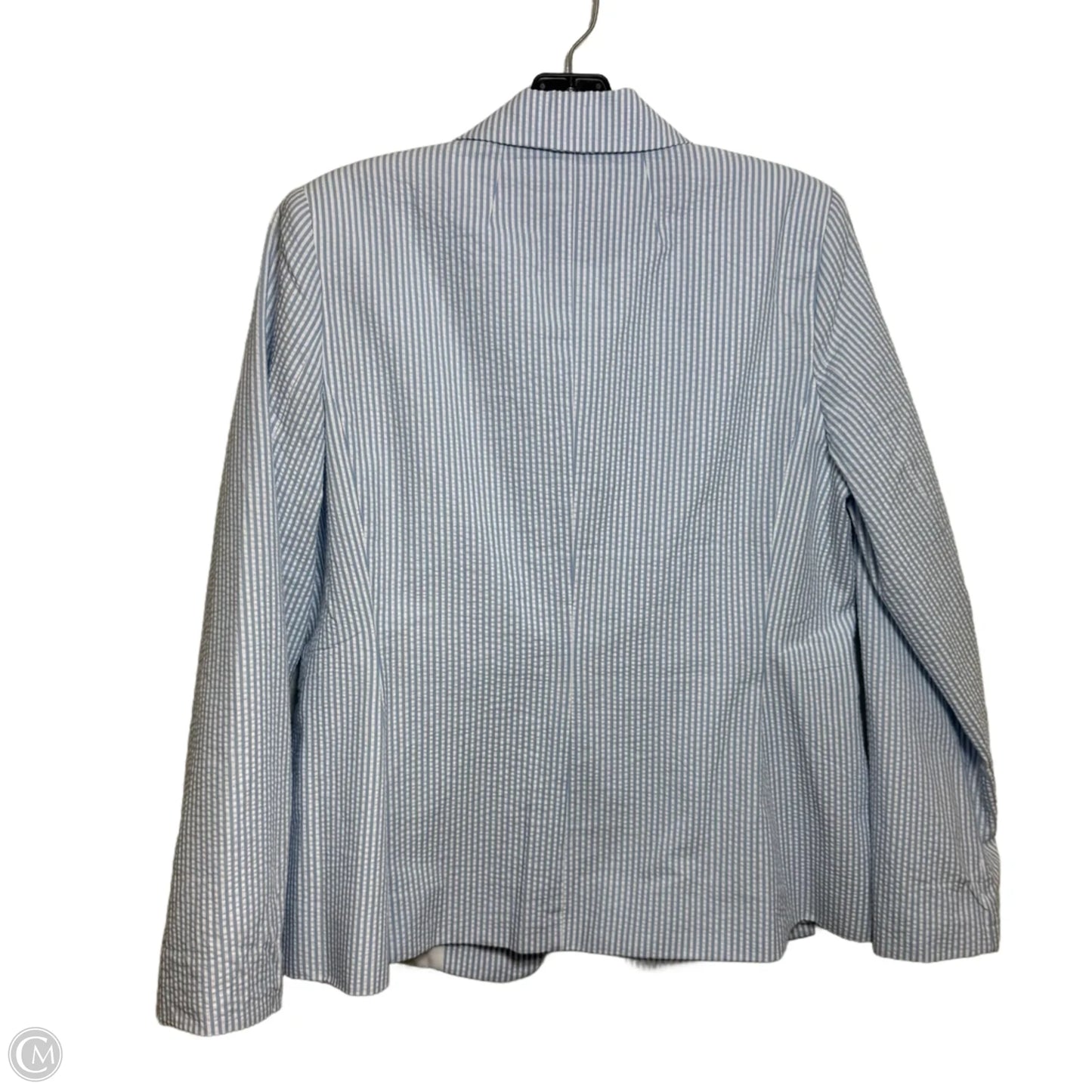 Blazer By Free Assembly In Striped Pattern, Size: M