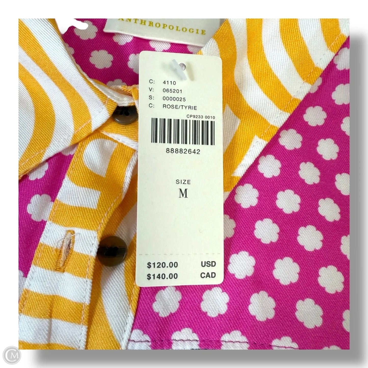 Top Long Sleeve Basic By Maeve In Multi-colored, Size: M