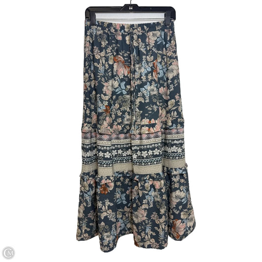 Skirt Maxi By Sienna Sky In Floral Print, Size: M
