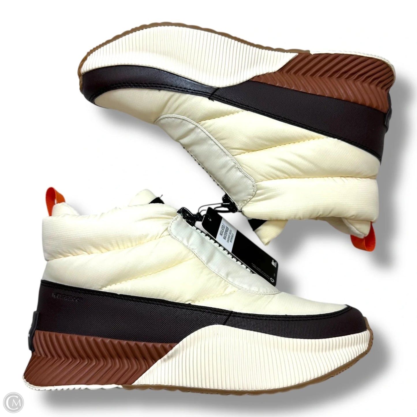 Boots Snow By Sorel In Brown & Cream, Size: 8.5