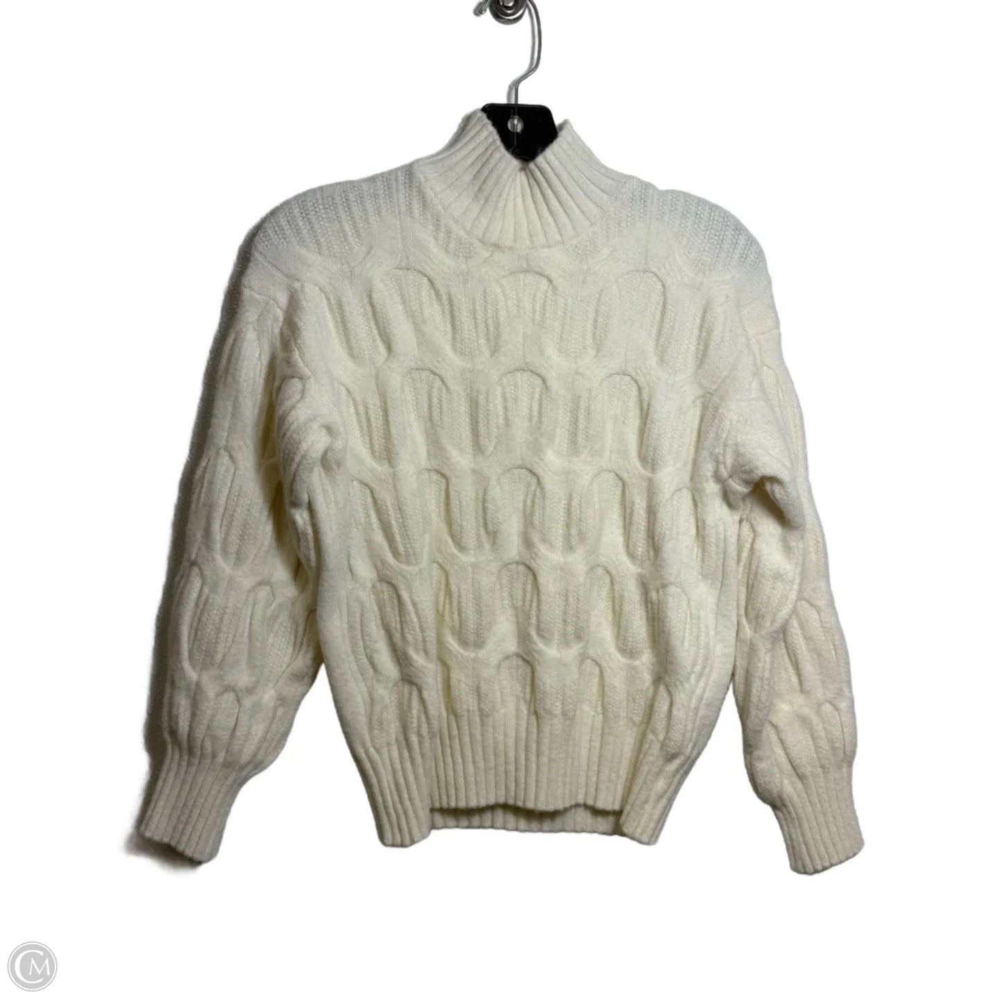 Sweater By Clothes Mentor In White, Size: Xs