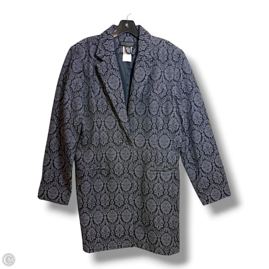 Blazer By Dialogue Qvc In Blue, Size: 14