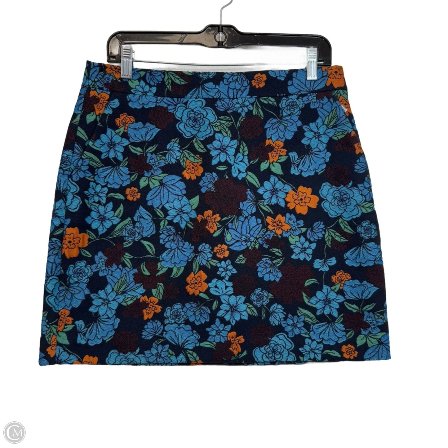 Skirt Mini & Short By Loft In Blue, Size: 8