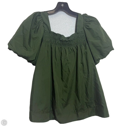 Top Short Sleeve Basic By Gigio In Green, Size: S