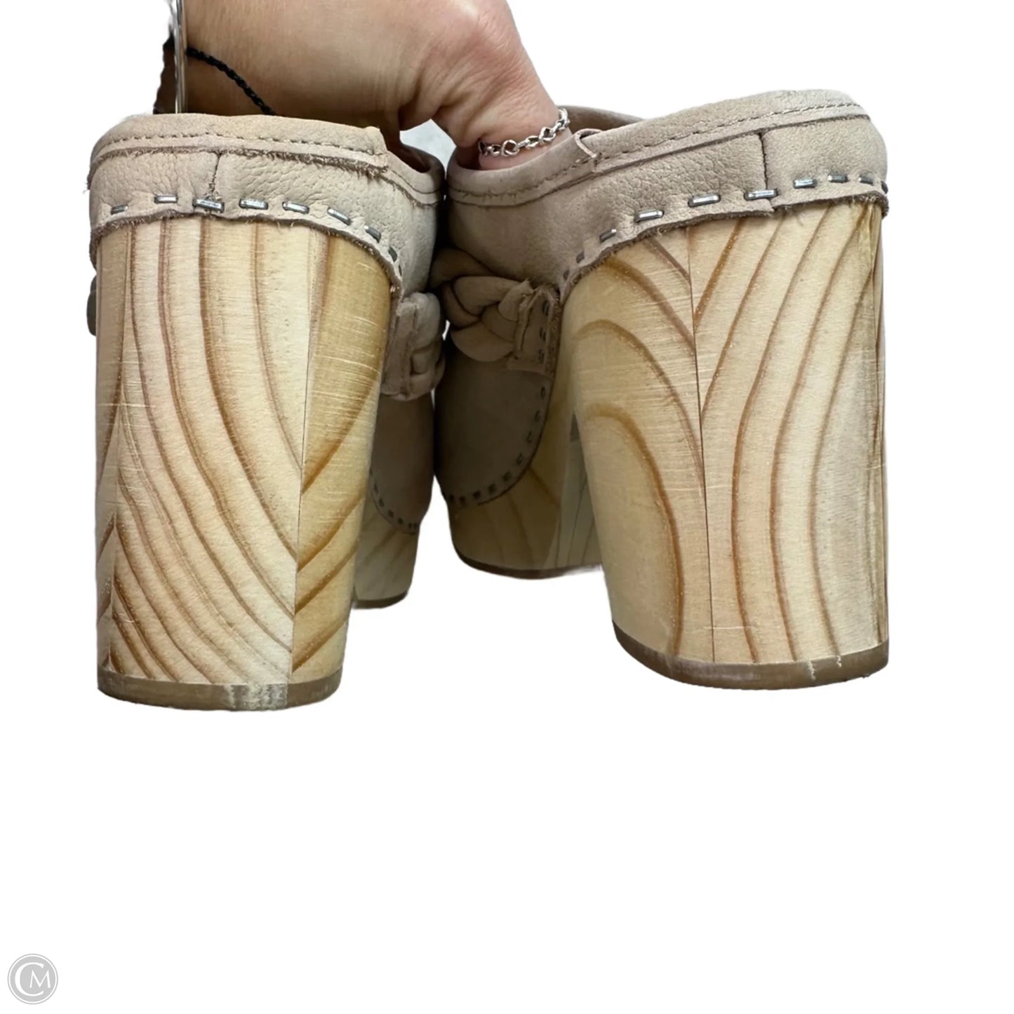 Shoes Heels Block By Dolce Vita In Cream, Size: 9.5