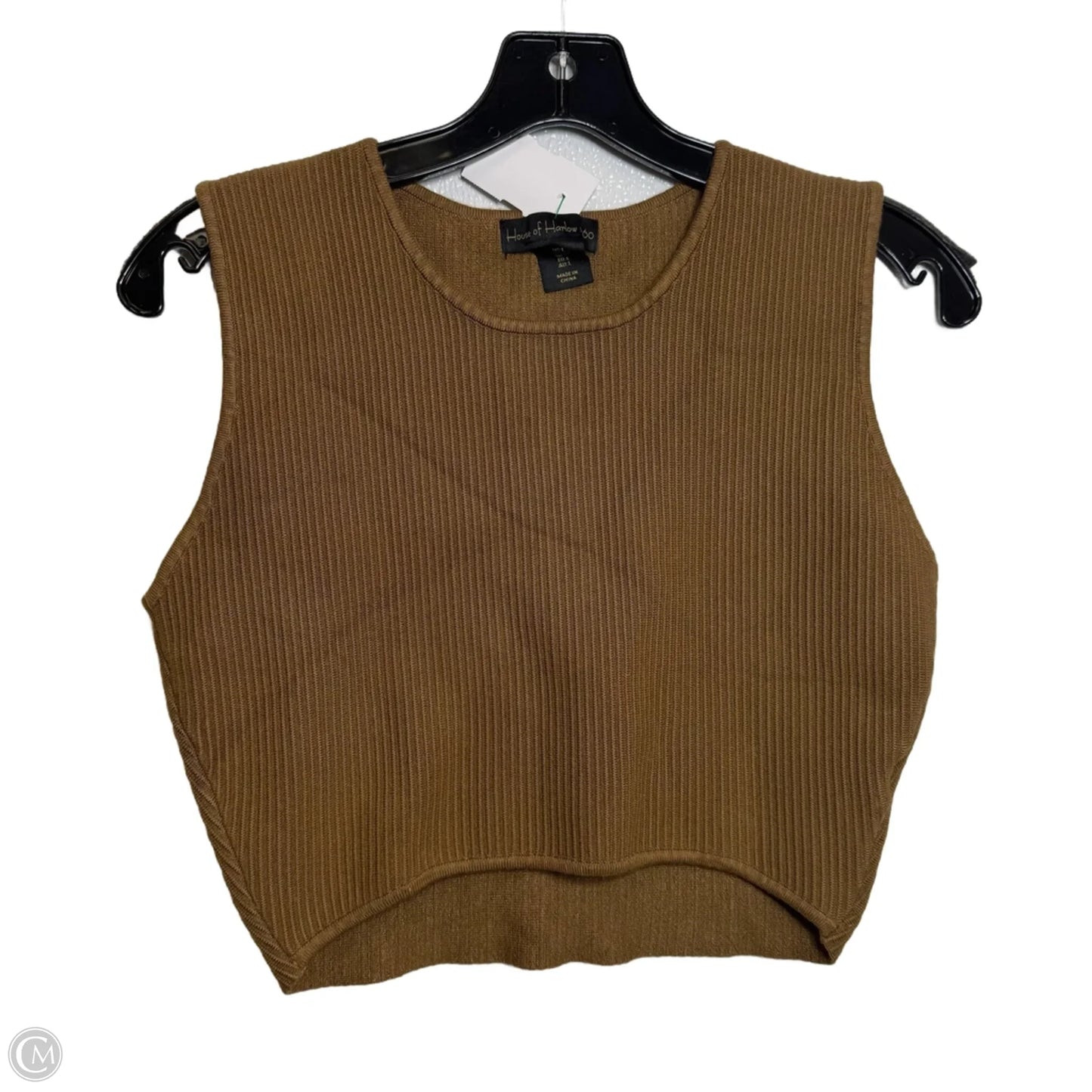 Top Sleeveless Basic By House Of Harlow In Brown, Size: L
