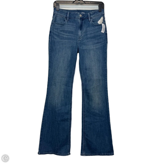 Jeans Flared By Old Navy In Blue Denim, Size: 4