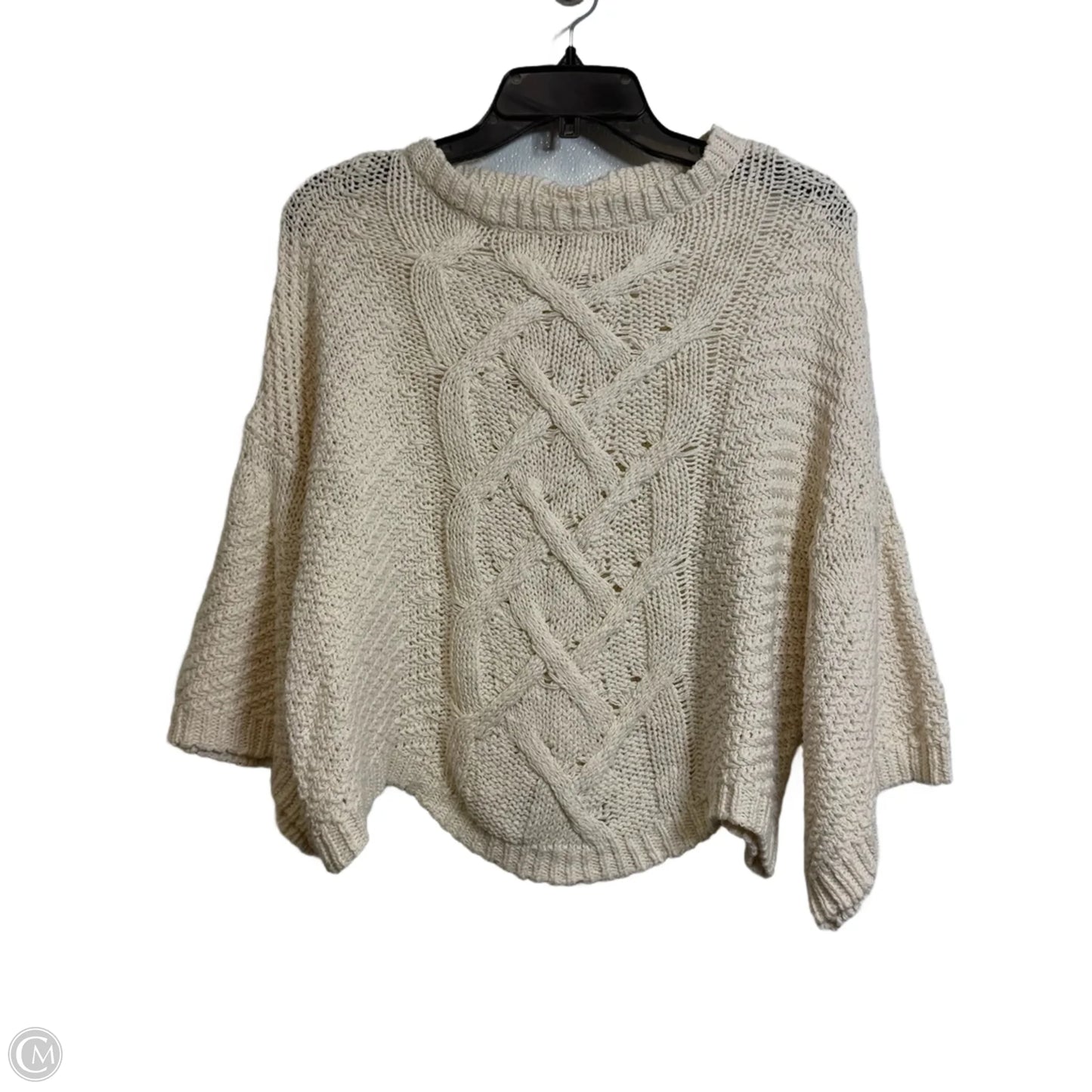 Sweater By Moon River In Cream, Size: Xs