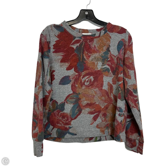 Sweatshirt Crewneck By T.la In Multi-colored, Size: Xs