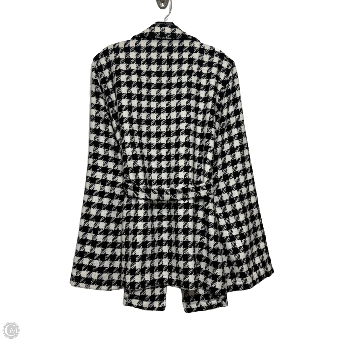 CAPE Jacket By Fantastic Fawn In Black & White, Size: S