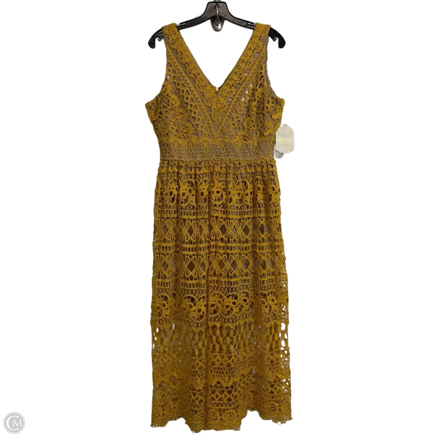 Dress Casual Maxi By Altard State In Yellow, Size: L