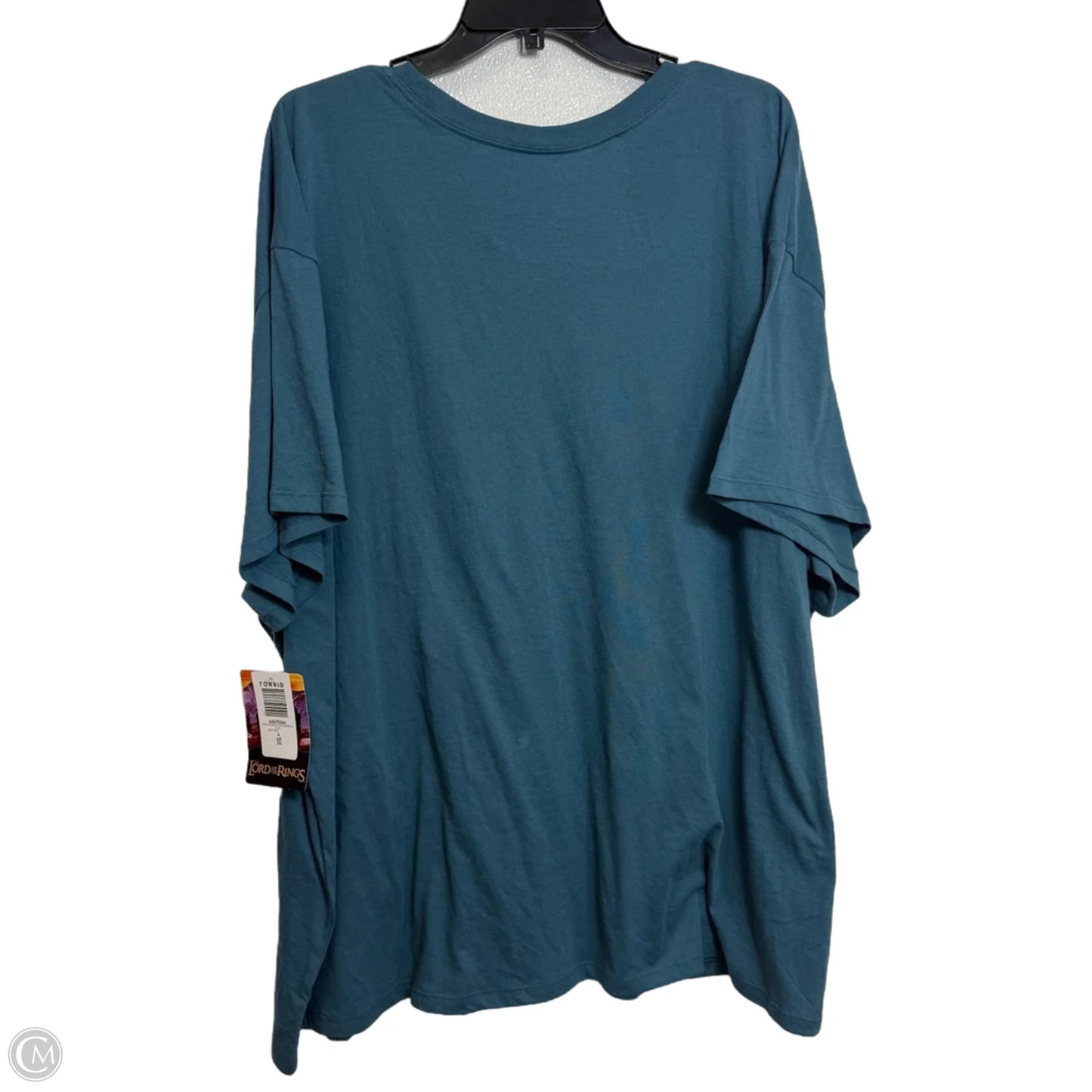 Top Short Sleeve Basic By Torrid In Green, Size: 4x