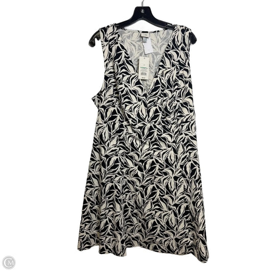 Dress Casual Short By A New Day In Black & White, Size: Xl