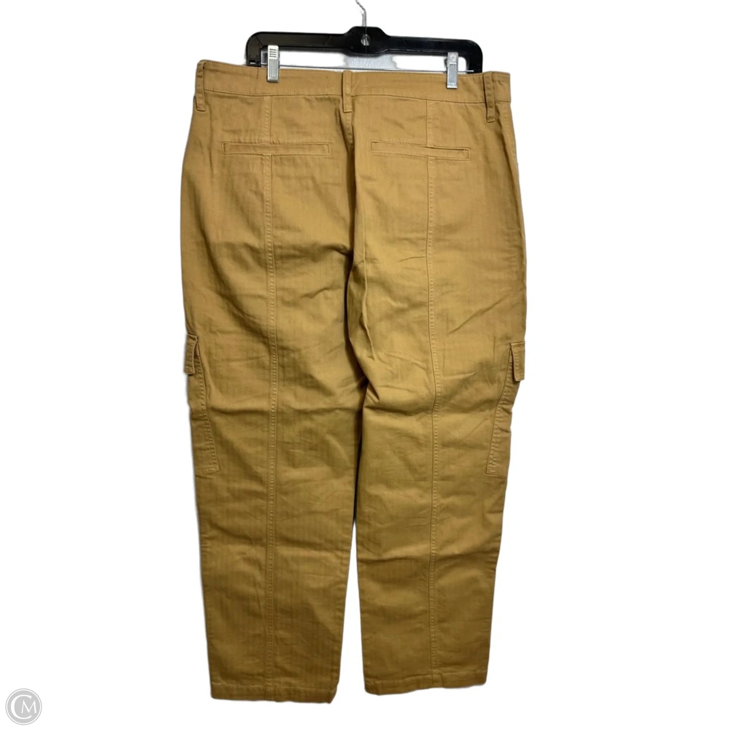 CURVY *90s STRAIGHT CARGO Pants & Utility By Madewell In Tan, Size: 14