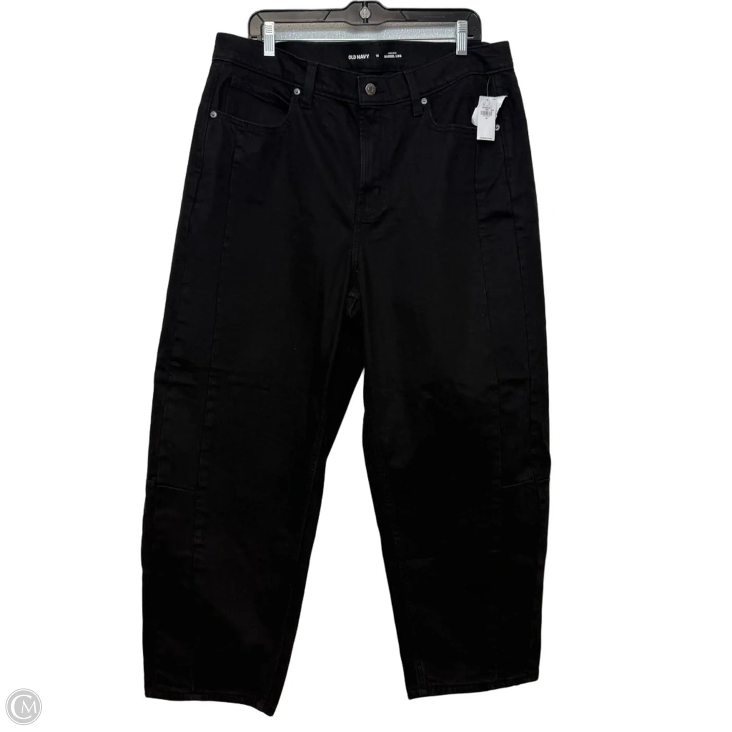 Jeans barrel By Old Navy In Black, Size: 16
