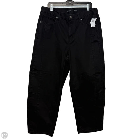 Jeans barrel By Old Navy In Black, Size: 16