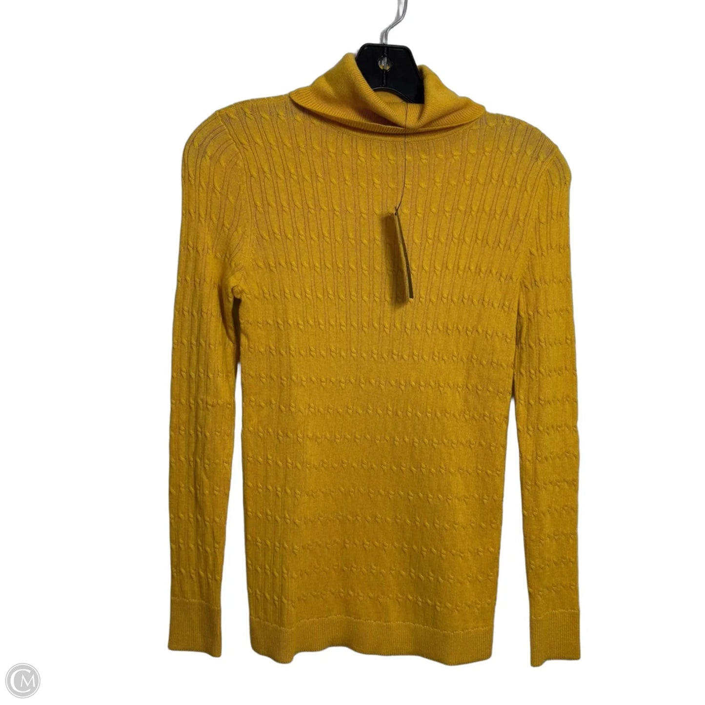 Sweater By Talbots In Yellow, Size: Xs