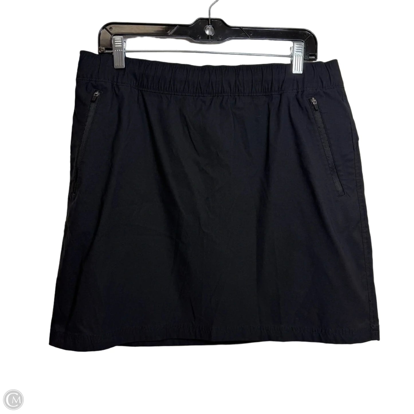 Skort By Eddie Bauer In Black, Size: 14