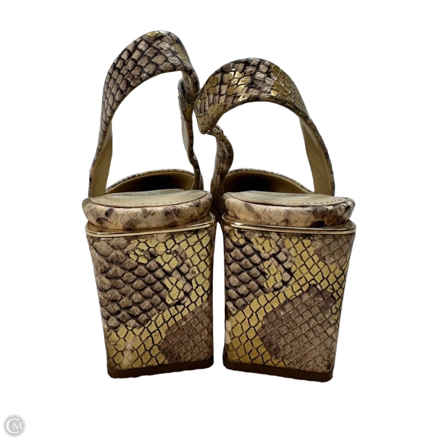 Shoes Heels Block By Vince Camuto In Snakeskin Print, Size: 7