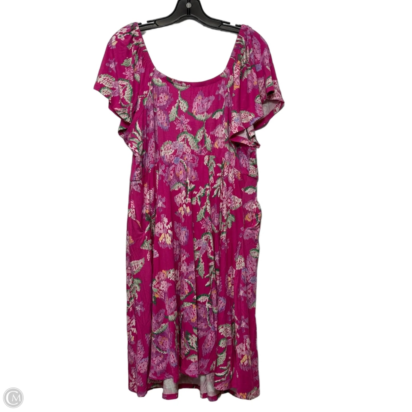 Dress Casual Short By Torrid In Pink, Size: 2x