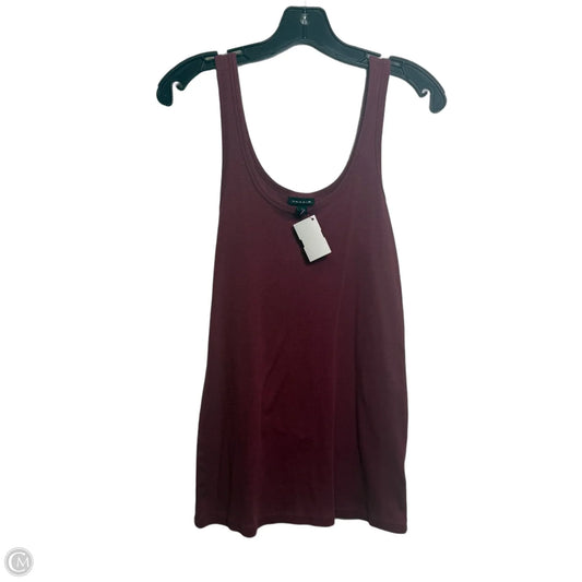 Top Sleeveless Basic By Torrid In Maroon, Size: L
