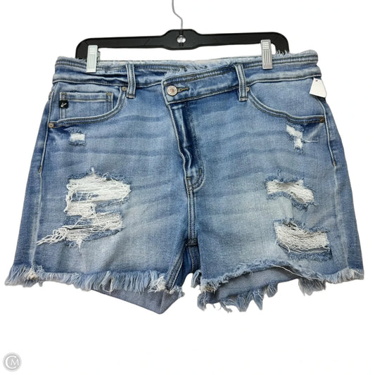 Shorts By Kancan In Blue Denim, Size: 12