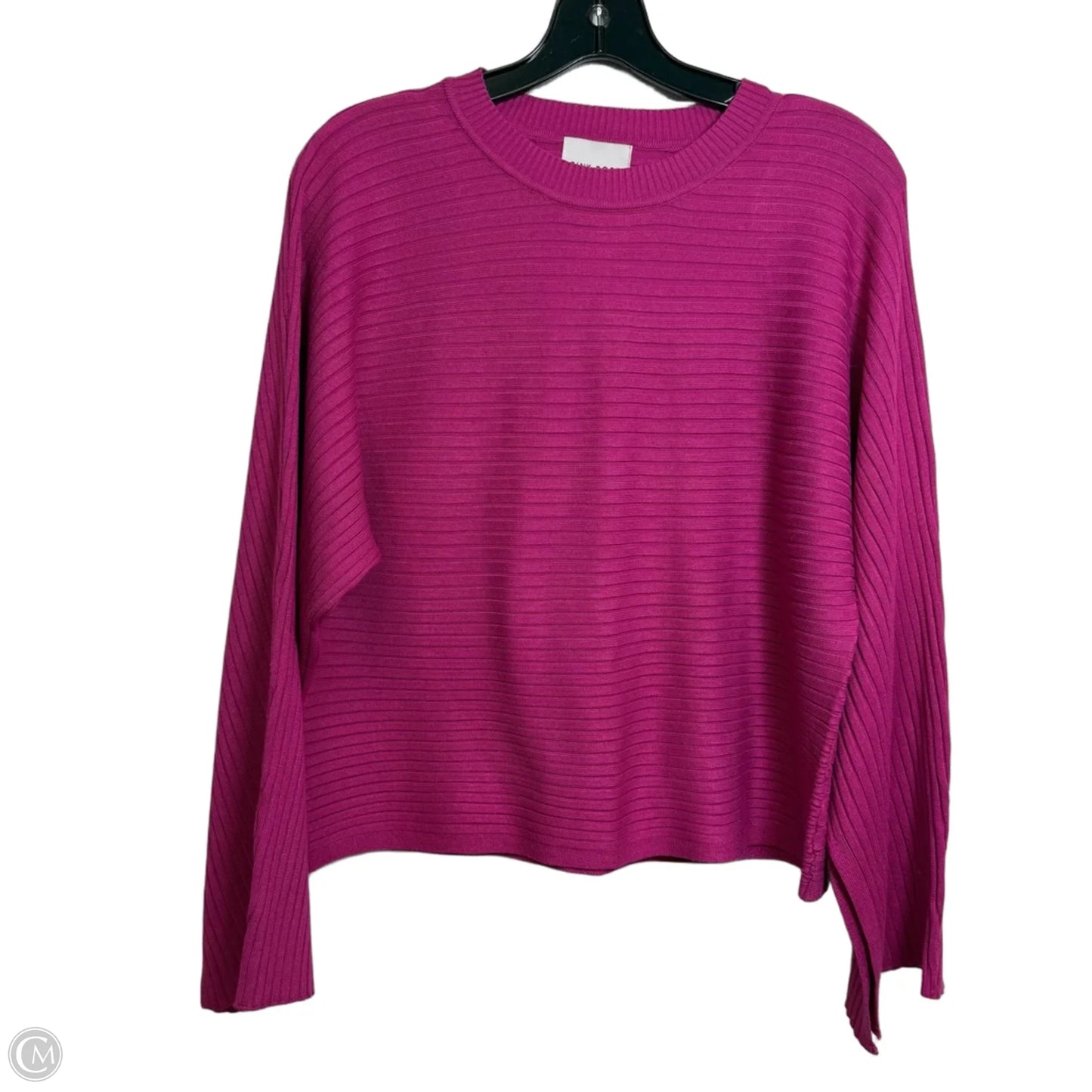 Top Long Sleeve Basic By Pink Rose In Pink, Size: S