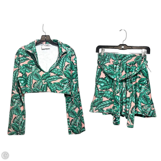 Shorts Set By Kenny Flowers In Green, Size: M