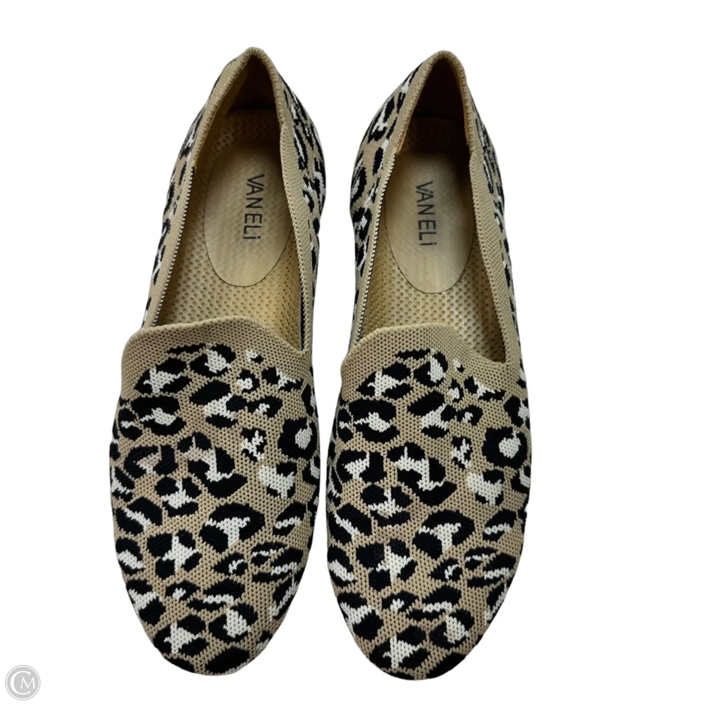 Shoes Flats By Vaneli In Animal Print, Size: 9.5