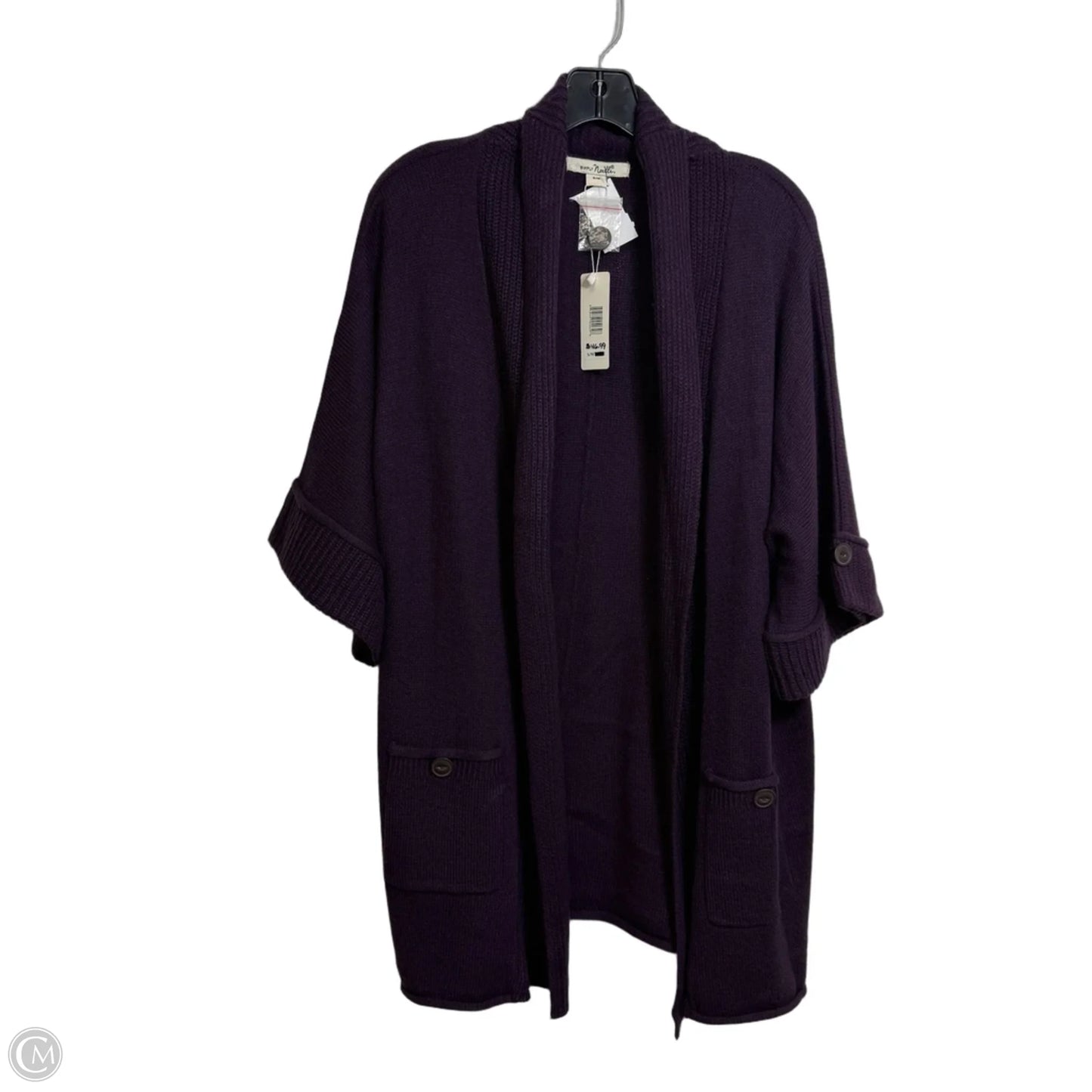 Cardigan By Simply Noelle In Purple, Size: S