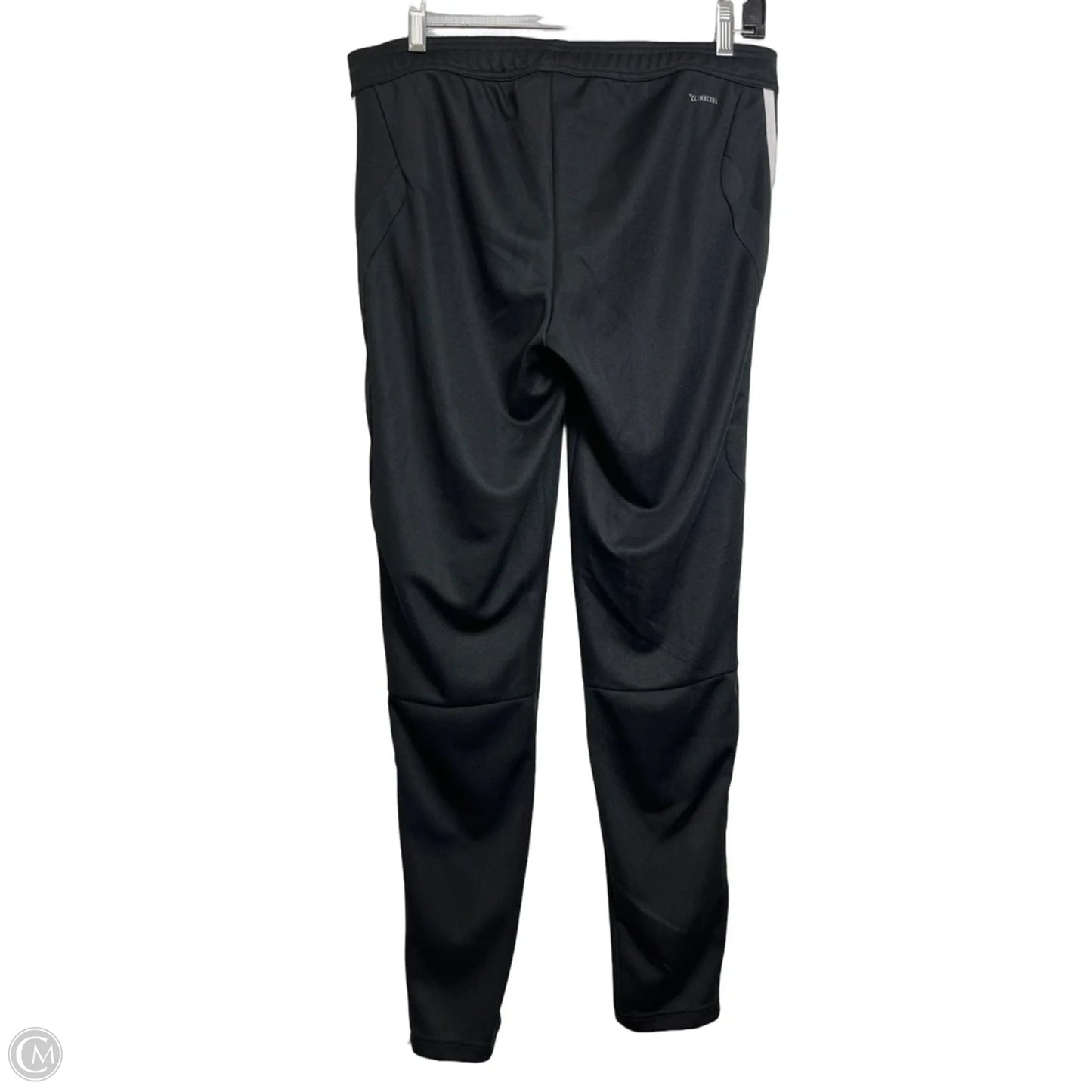 Athletic Pants By Adidas In Black & White, Size: M