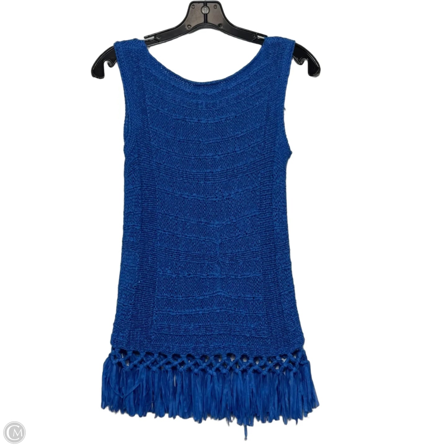 Top Sleeveless Designer By Lilly Pulitzer In Blue, Size: Xs