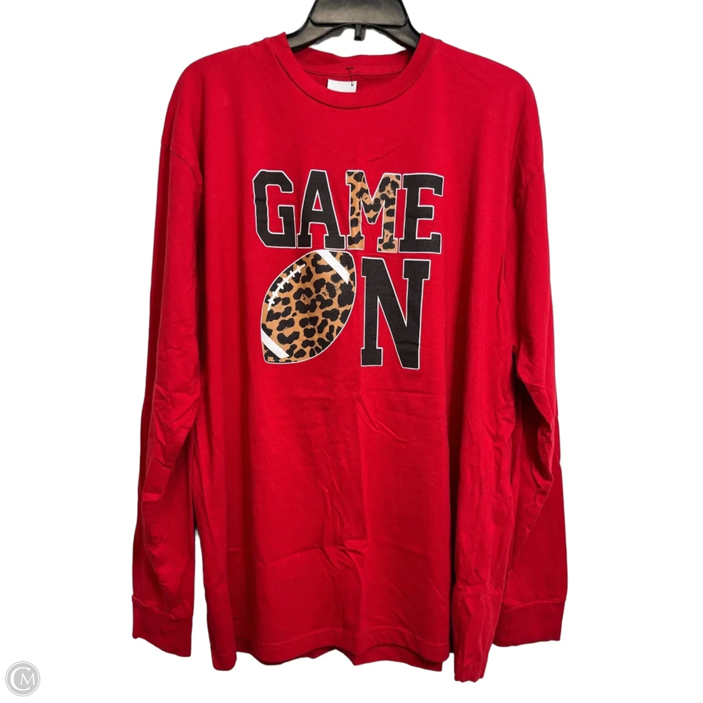 Top Long Sleeve Basic By Clothes Mentor In Red, Size: Xl