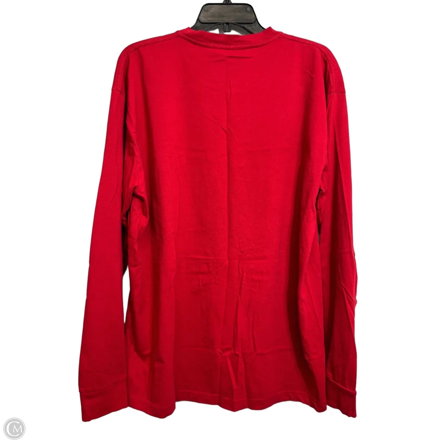 Top Long Sleeve Basic By Clothes Mentor In Red, Size: Xl