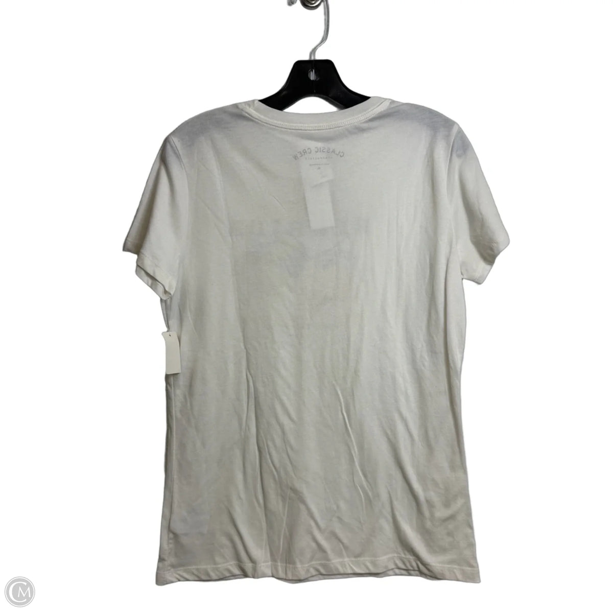 Top Short Sleeve Basic By Clothes Mentor In White, Size: Xl