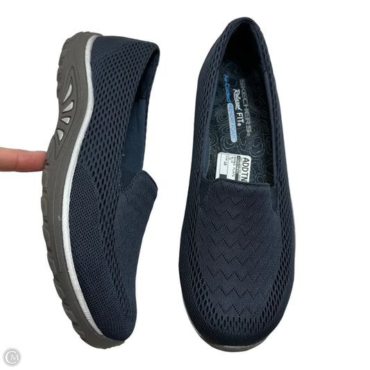 Shoes Flats By Skechers In Blue, Size: 10