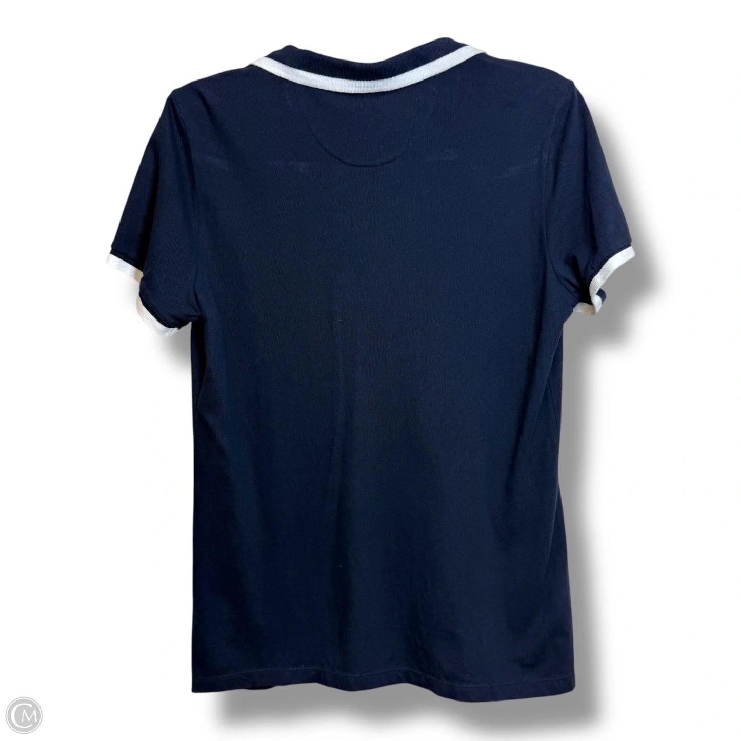 Top Short Sleeve Basic By Nautica In Navy, Size: L