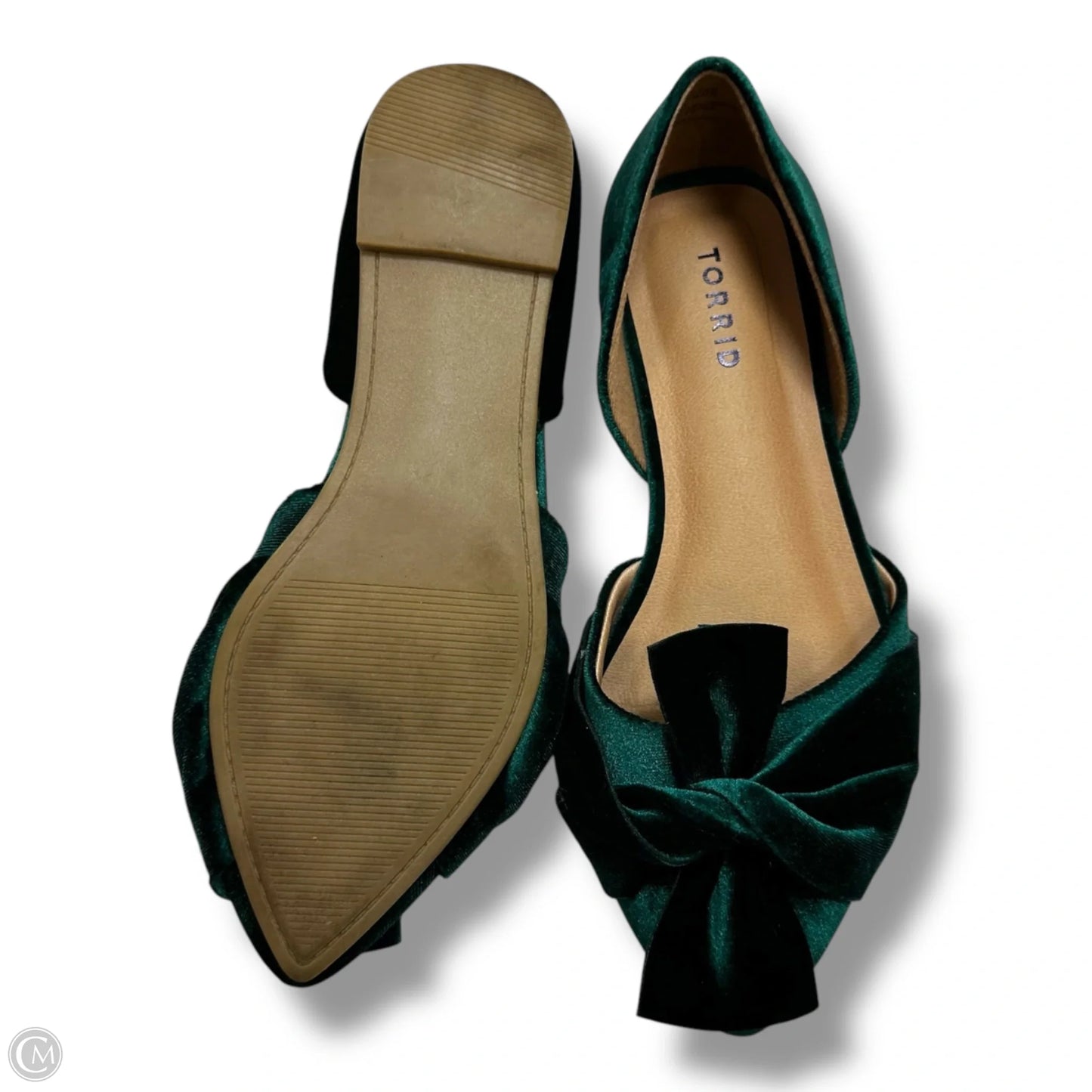 Shoes Flats By Torrid In Green, Size: 8.5