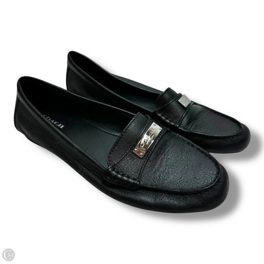 Shoes Designer By Coach In Black, Size: 9