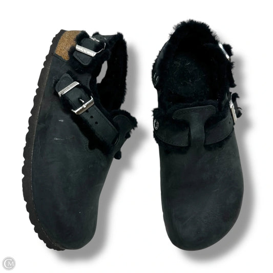 Shoes Flats By Birkenstock In Black, Size: 10