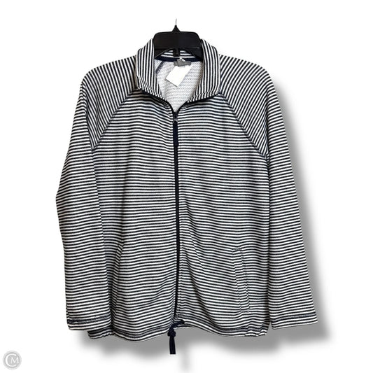 Jacket Other By Talbots In Striped Pattern, Size: S