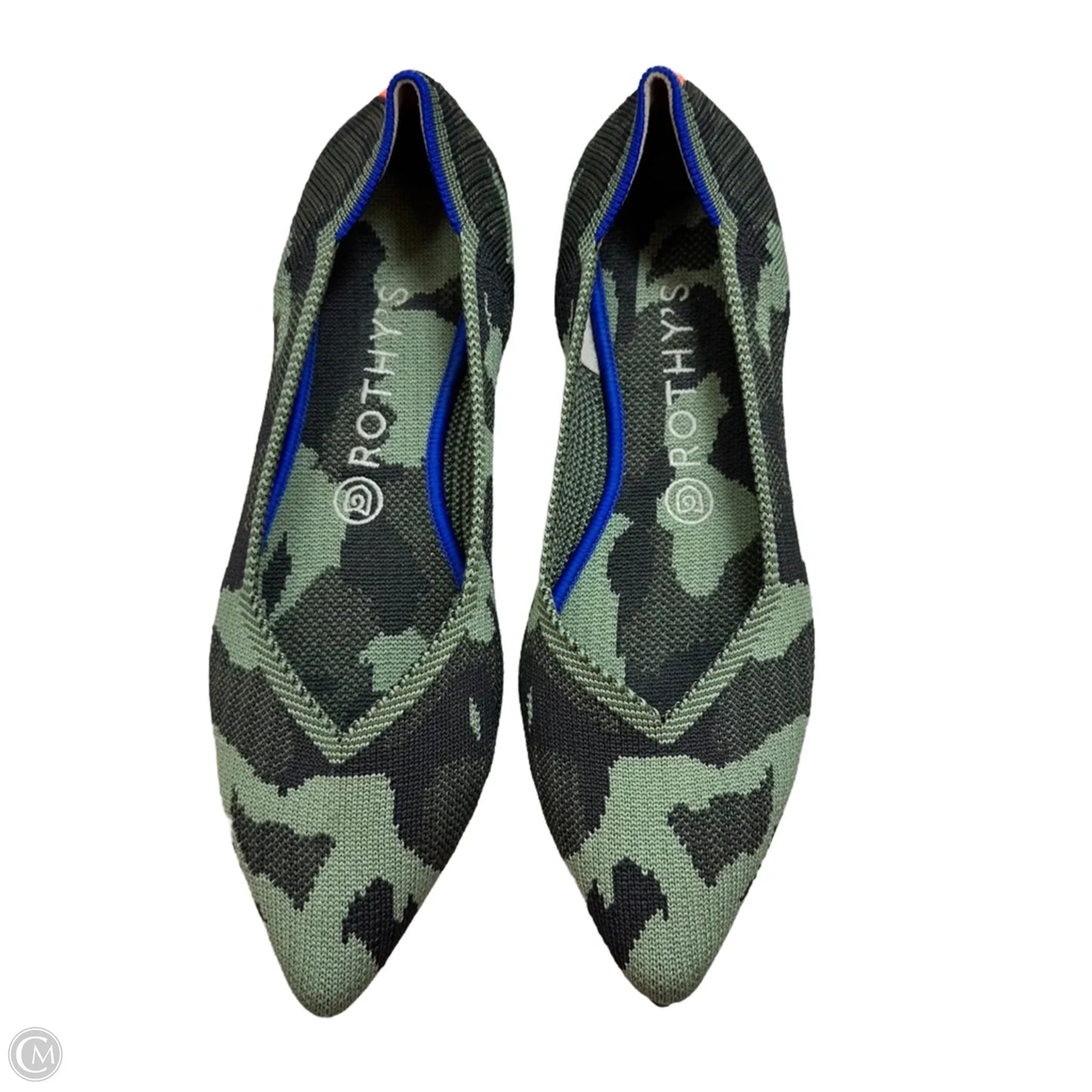 Shoes Flats By Rothys In Camouflage Print, Size: 9