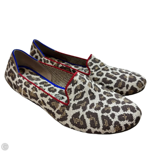 Shoes Flats By Rothys In Animal Print, Size: 9