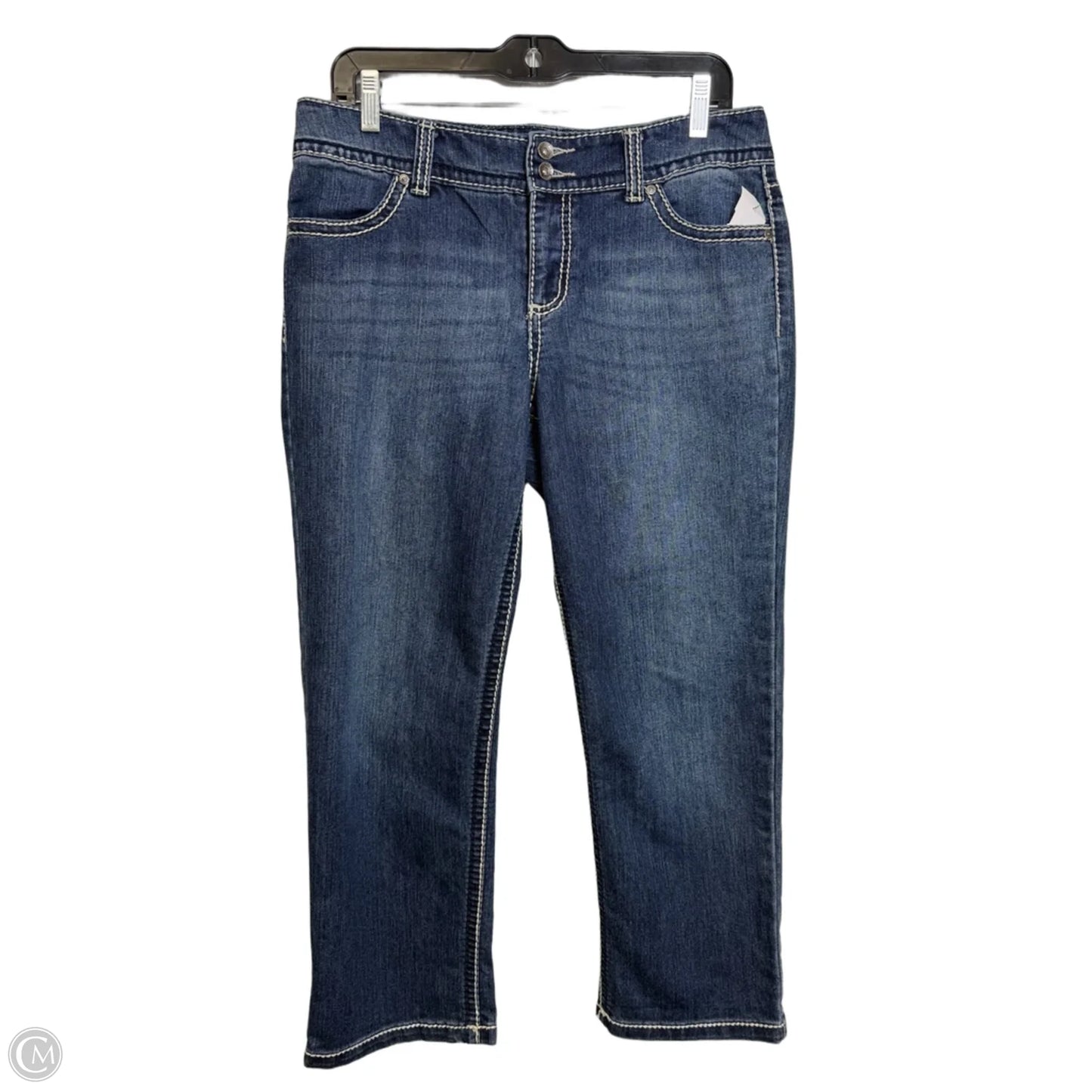 Jeans Boot Cut By Nine West In Blue, Size: 8