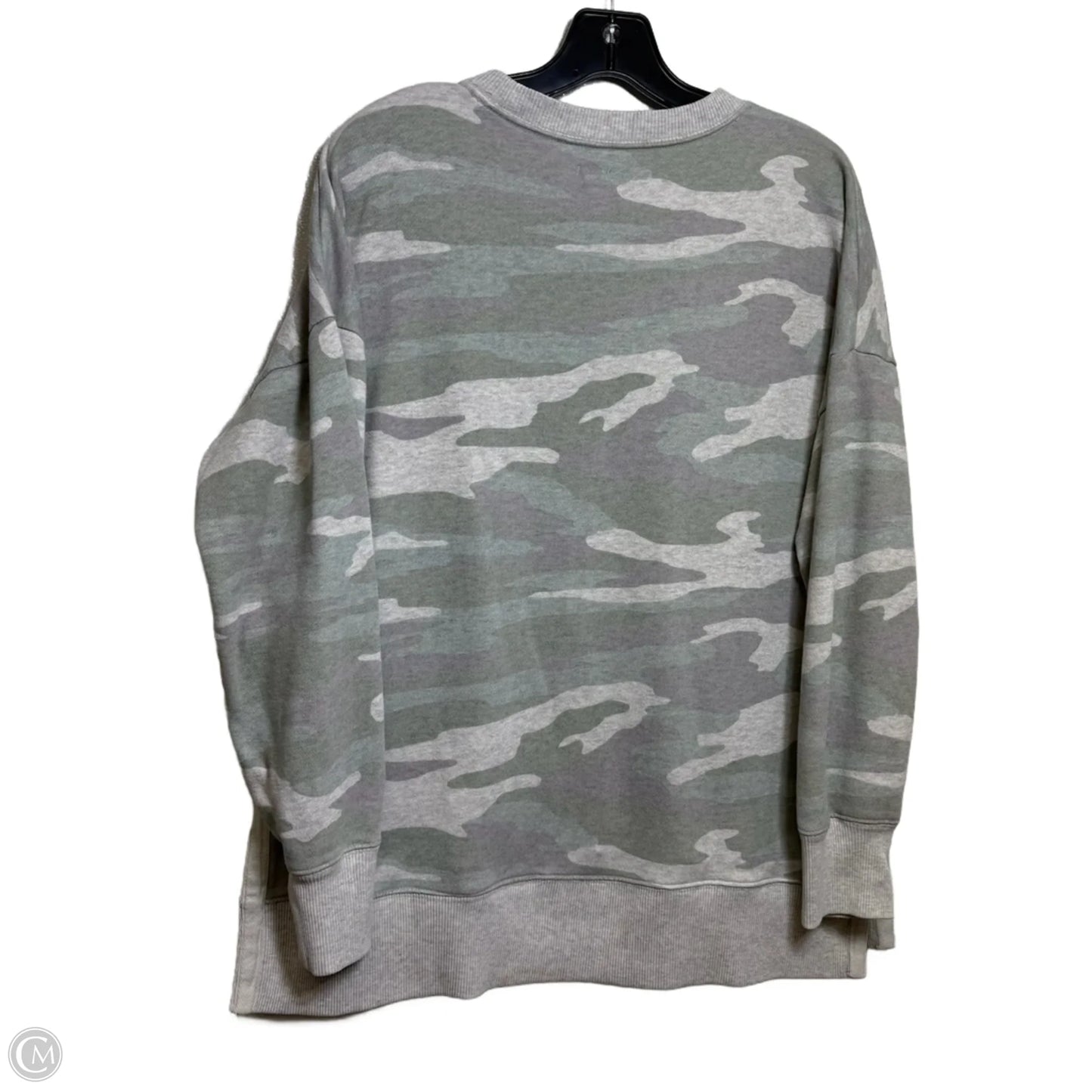 Sweatshirt Crewneck By Aerie In Camouflage Print, Size: S