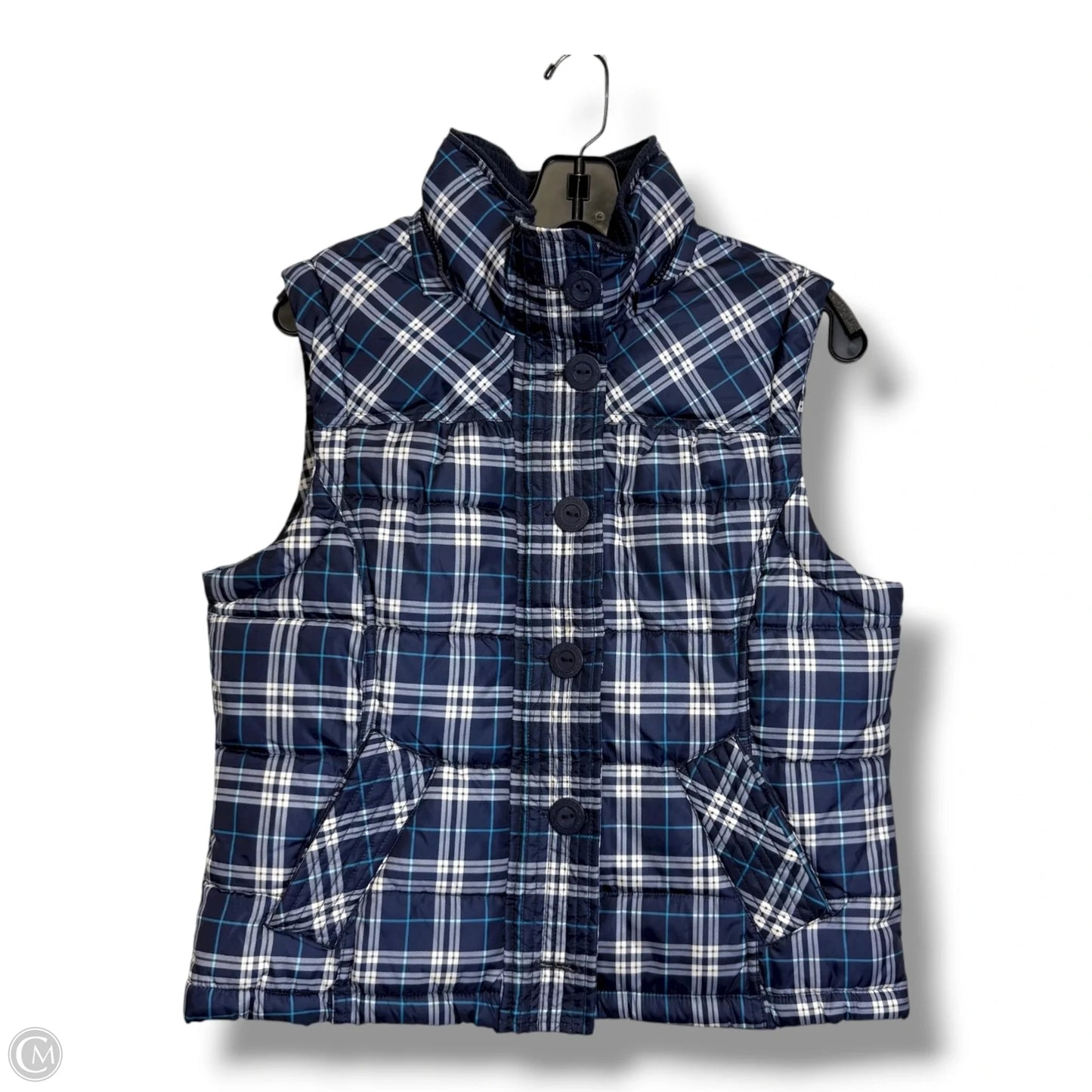 Vest Other By Aeropostale In Plaid Pattern, Size: L