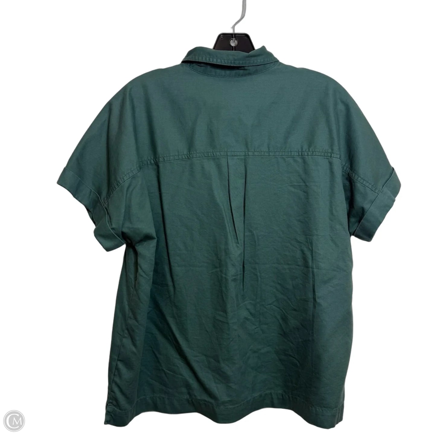 Top Short Sleeve By Universal Thread In Green, Size: M